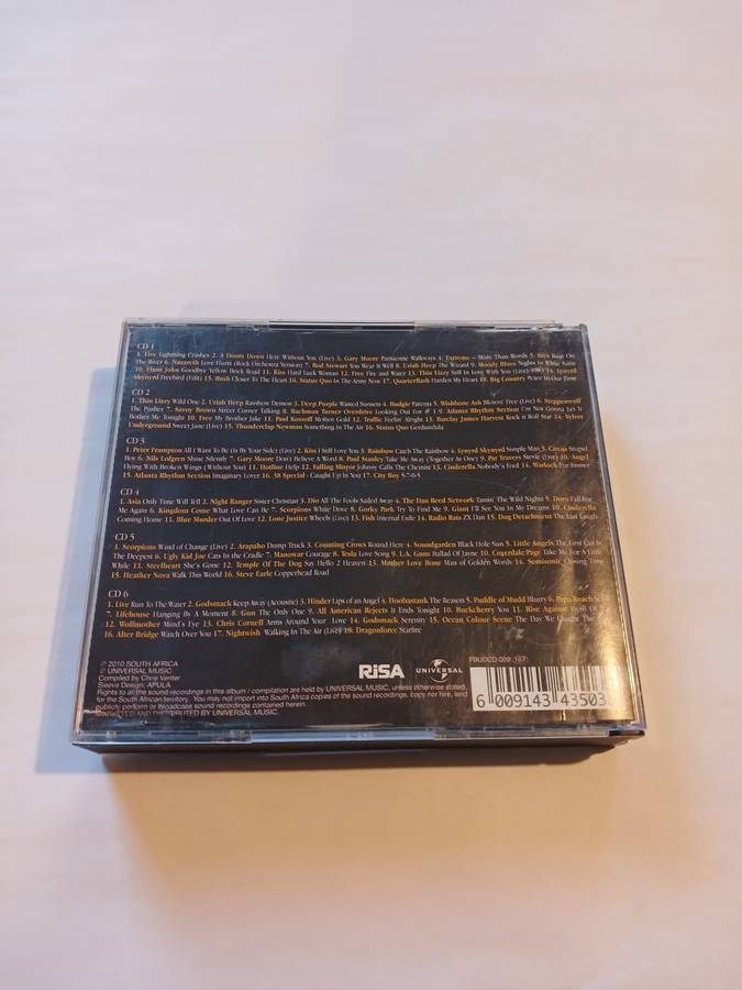 100 Rock Essentials, The Quieter Side, 6 x CD