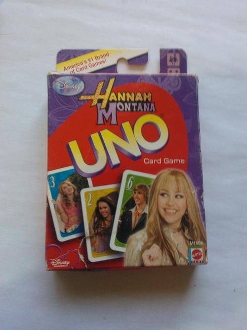 Disney - Hannah Montana UNO Card game by Mattel