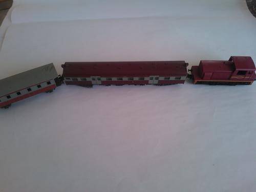 Lima Train Set - SAR/SAS: Complete track, locomotive and 2 cars