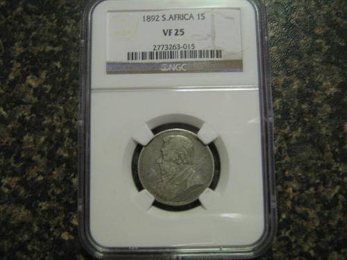 NGC GRADED 1892 1 SHILLING!!! VF25!!