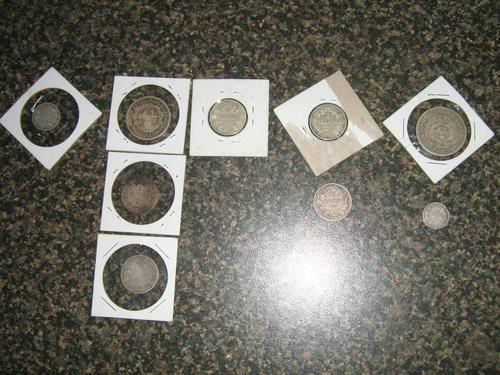 COLLECTION OF 9 ZAR KRUGER COINS!!!