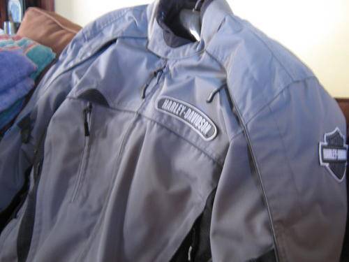 HARLEY DAVIDSON JACKET, LIMITED EDITION GREY NYLON