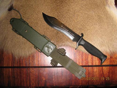 AITOR OSO NEGRO MILITARY KNIFE