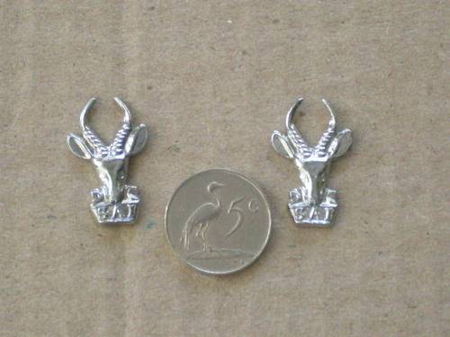 SADF INFANTRY MESS DRESS COLLAR BADGES (SET)