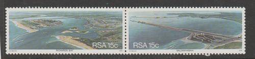 S.A. 1978 S.A.C.C. 446-447 "Richards Bay, Saldanha Bay" Set of 2 M.N.H.