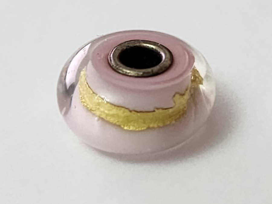 Pink Gold Trollbead - RETIRED BEAD