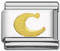 Italian Charm Links - Letter C