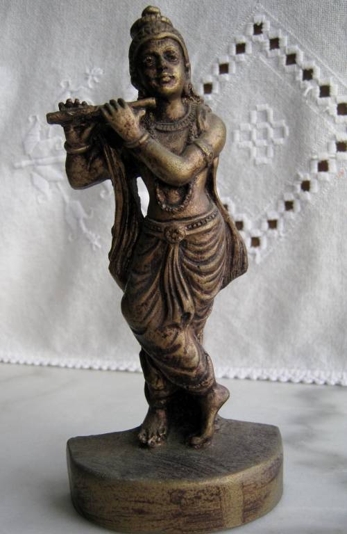 Krishna playing flute