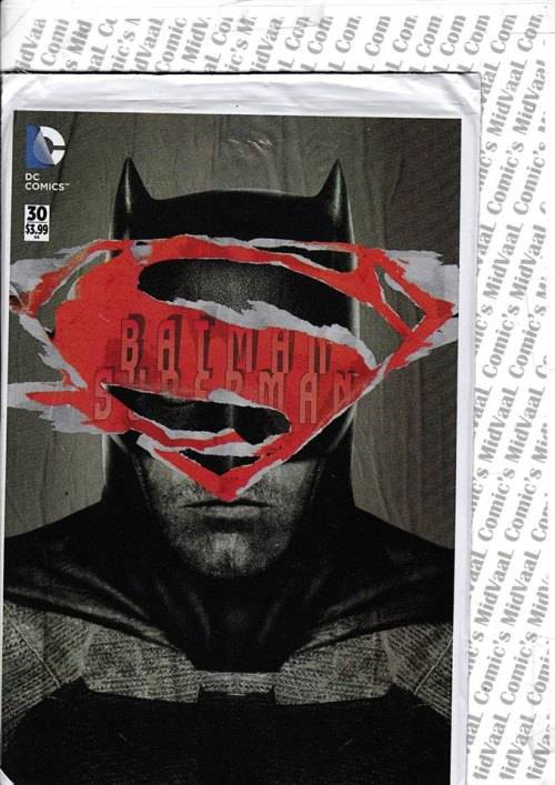 BATMAN/SUPERMAN # 30 VARIANT COVER MINT IN SEALED POLYBAG.