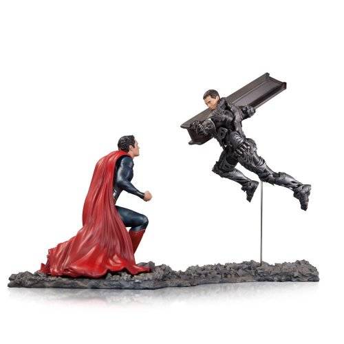 DC Collectibles Man of Steel Superman vs. Zod 1:12 Scale Statue