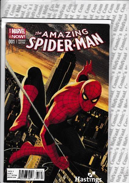 AMAZING SPIDERMAN #1 HASTINGS COMICS VARIANT RARE - MINT