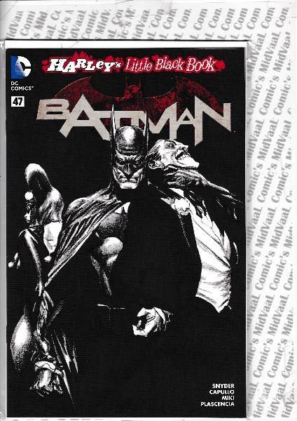 HARLEYS LITTLE BLACK BOOK - BATMAN # 47 VARIANT EDITION - MINT