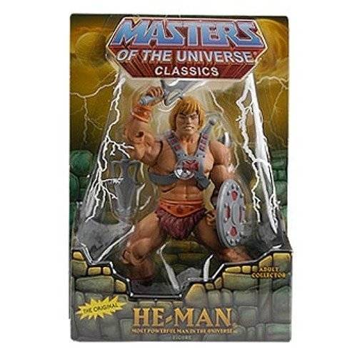 HeMan Masters of the Universe Classics Action Figure   MINT ON CARD AND IN SHIPPING BOX.