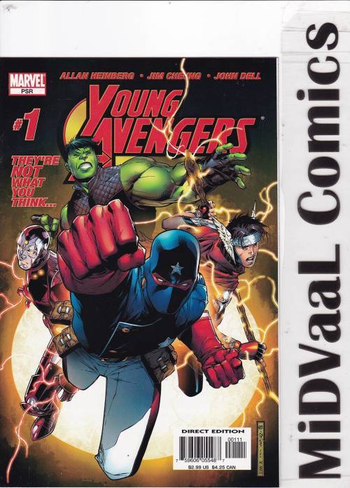 Young Avengers Issue # 1 MINT  1st appearance of Young Avengers (Team)   1st appearance of many.