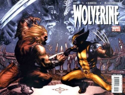 Wolverine Issue # 50 1st full appearance of Romulus (Tyranus)  Evolution, ch. 1  "First Blood"