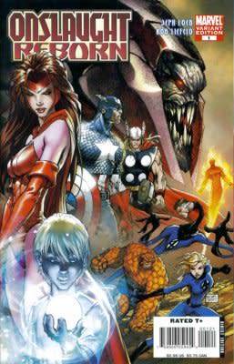 Onslaught Reborn Issue # 1b Michael Turner Variant 50/50