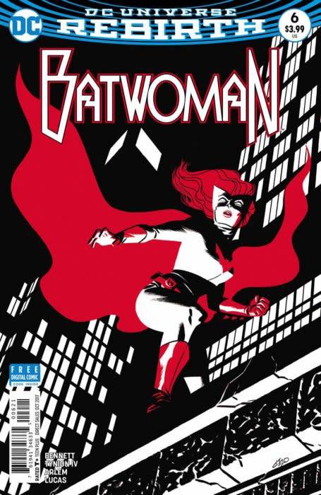 Batwoman Issue # 6b Variant Michael Cho Cover  "Open Fire", part one