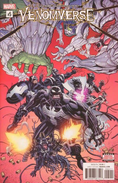 Venomverse Issue # 5 THE CONCLUSION OF THE VENOM EPIC OF THE YEAR ARRIVES!