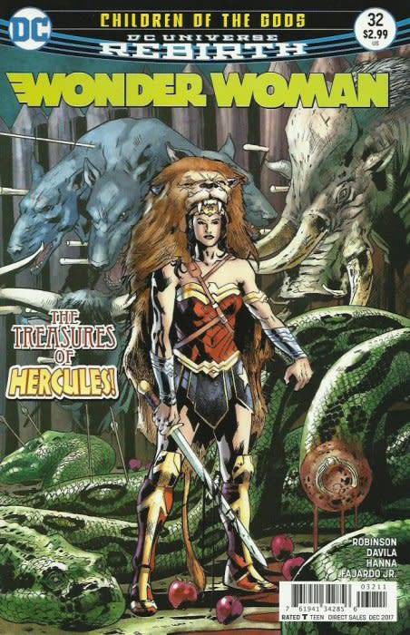 Wonder Woman Issue # 32 "Children of the Gods", part two