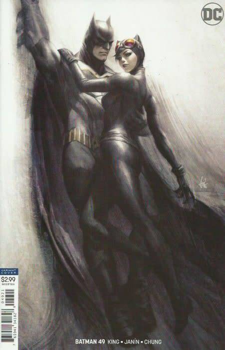 Batman Issue # 49b Variant Stanley Artgerm Lau Cover  "The Best Man", part two