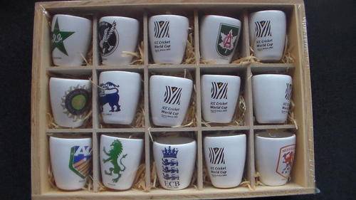 ICC CRICKET WORLD CUP SEALED SET OF SHOOTER GLASSES