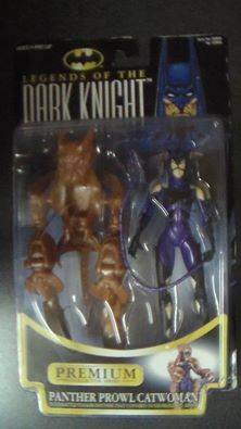 LEGENDS OF THE DARK KNIGHT / PANTHER PROWL CATWOMAN WITH BATTLE STALKER PANTHER