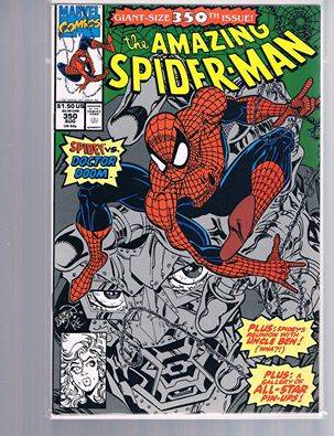 AMAZING SPIDER-MAN # 350 NEAR MINT