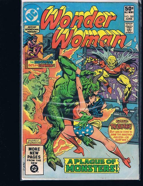 WONDER WOMAN # 280 JUNE.1981 CONDT GOOD +