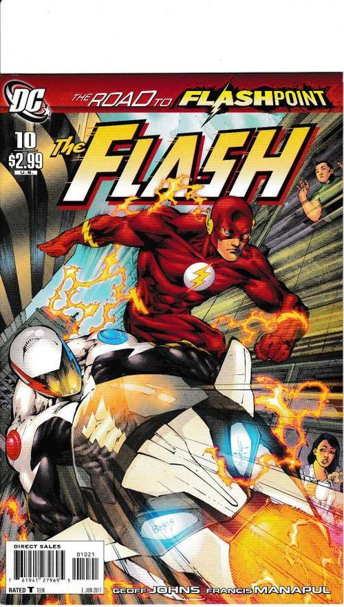 THE FLASH # 10 VARIANT COVER MINT