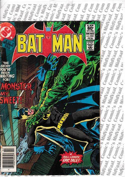 BATMAN # 344 CONDT GOOD