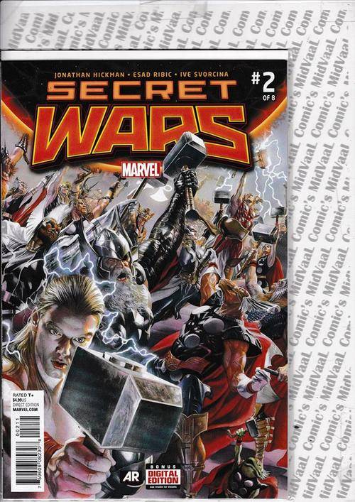 SECRET WARS # 2 of 8 MINT