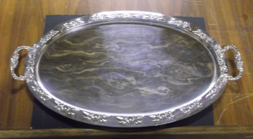 Large Ornate Vintage Tray