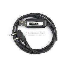 USB Programming Cable For Baofeng, Kenwood with Driver CD - Black