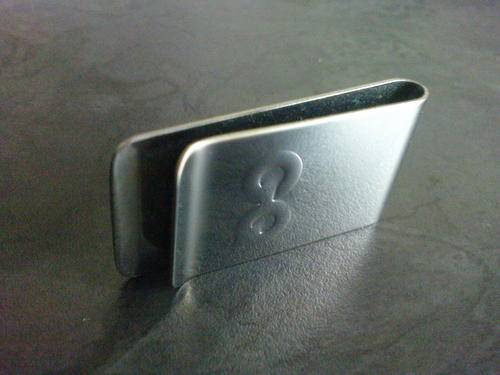 GQ Stainless Steel Money Clip - Crazy R1 Start - No Reserve