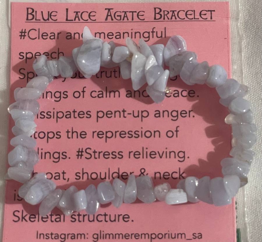 Blue Lace Agate Bracelet