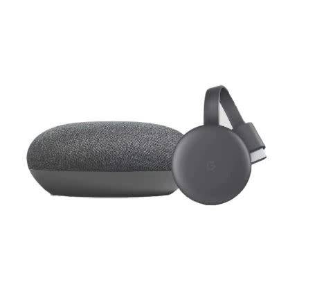 GOOGLE SMART TV KIT (HOME MINI & CHROMECAST) CHARCOAL