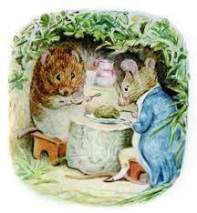 POTTER, Beatrix- Die Verhaal van Diederik Dorpsmuis = Tale of Johnnie Town-mouse- (Hardeband/Omslag)
