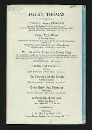 THOMAS, Dylan - Quite Early One Morning : Broadcasts - (Hardcover in Wrapper)