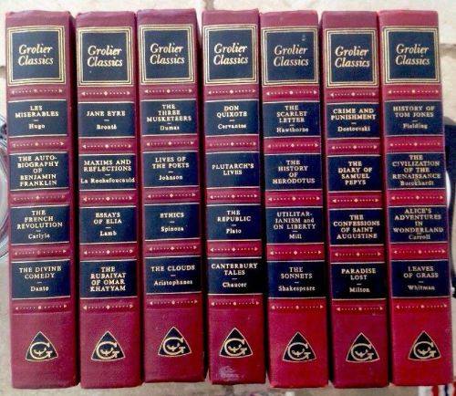 GROLIER CLASSICS - One Volume of that scarce set from Classics Appretiation Socioty - (H/c) - moby
