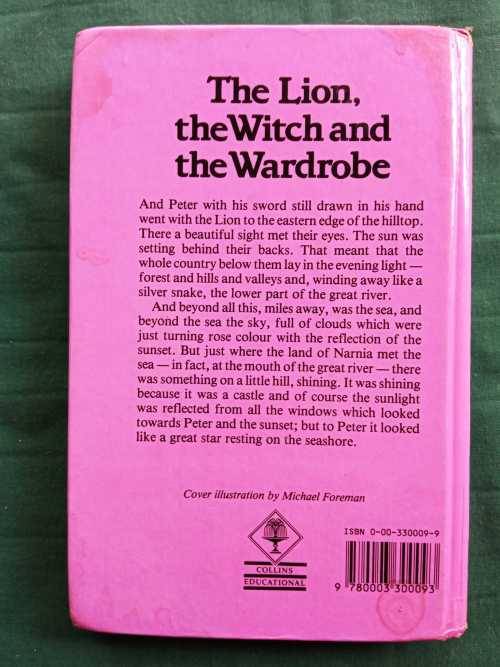 LEWIS, C.S. - The Lion, the Witch and the Wardrobe - [Chronicles of Narnia # 2] - (Hardcover)