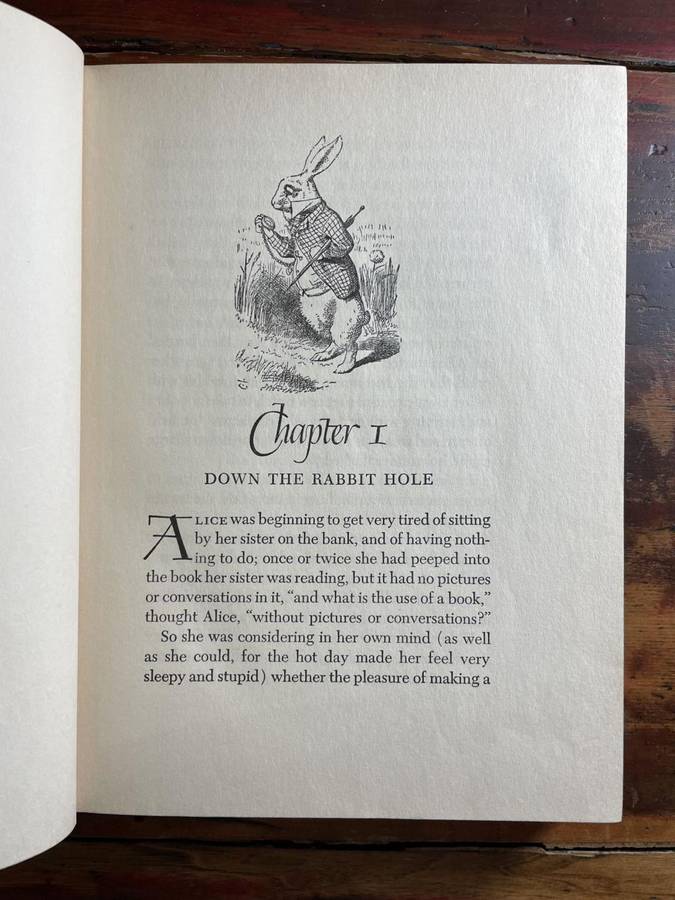 CARROLL, Lewis - Alice in Wonderland and Through the Looking Glass - (Hardcover in Wrapper)