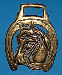HORSE BRASS - depicting head of horse