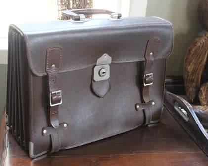 Genuine Leather School Bag. Rare!! POST NET COURIER R100.00
