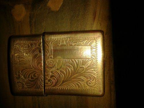 Lovely Brass Zippo Trench Lighter