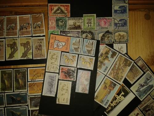 Variety of SWA and SA stamps from Boere republics to present