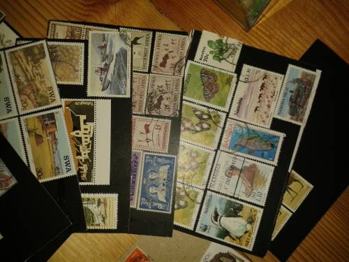 Variety of SWA and SA stamps from Boere republics to present