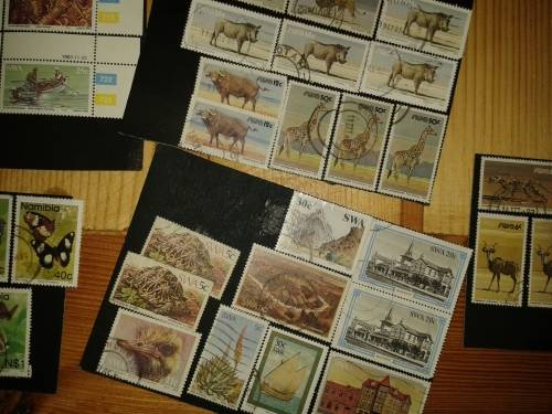 Variety of SWA and SA stamps from Boere republics to present