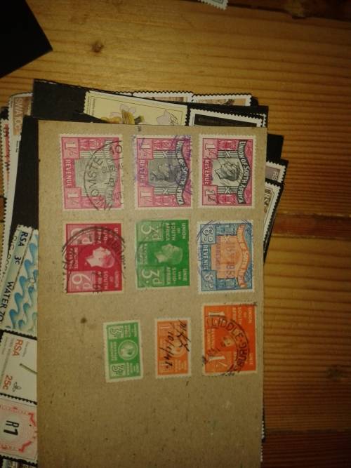 Variety of SWA and SA stamps from Boere republics to present