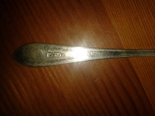 EPNSA Tea spoons, cake forks and sugar tongs