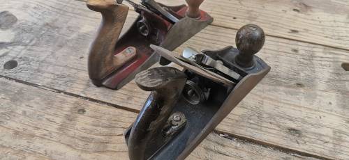 2 x Stanley No 4 1/2 planes